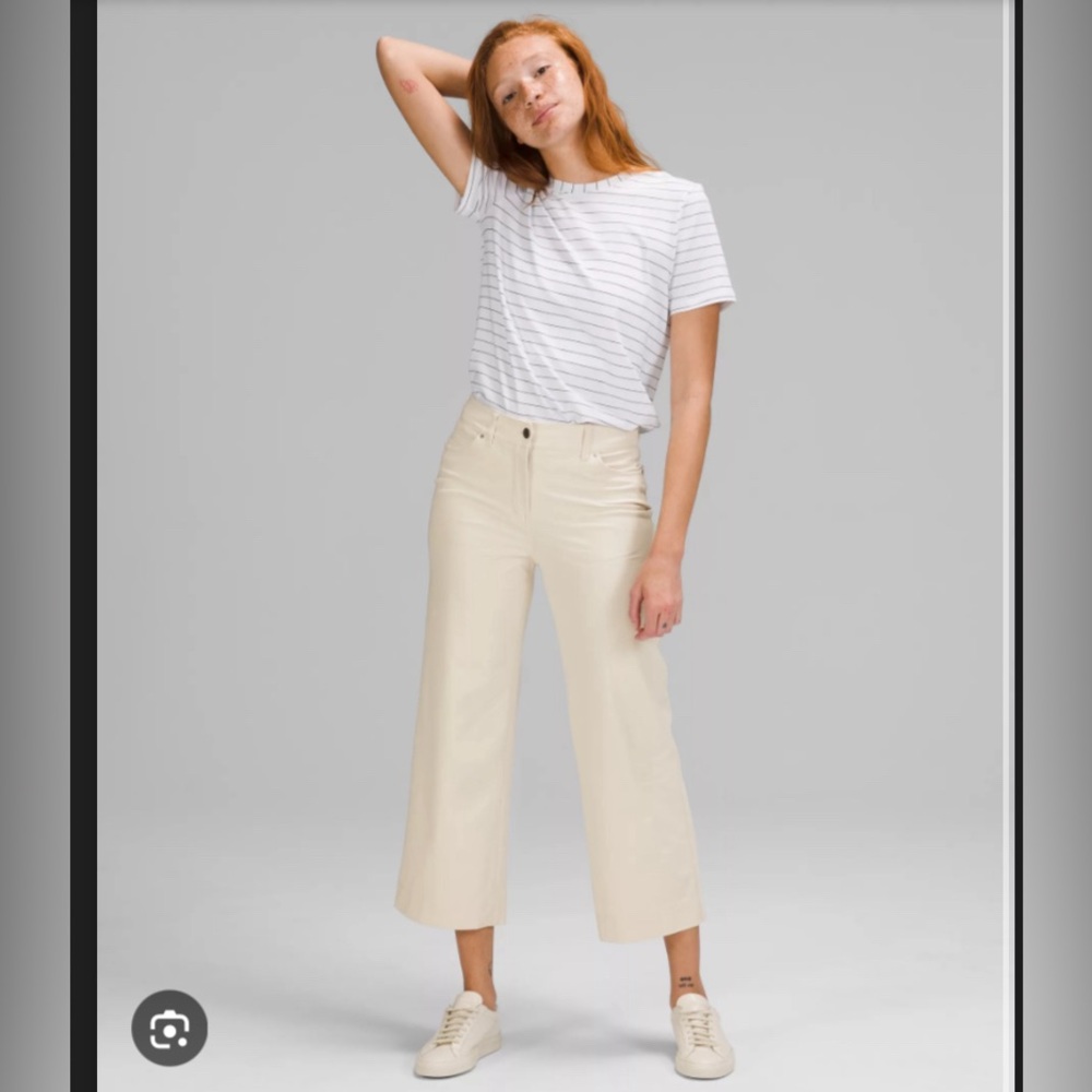 Lululemon  City Sleek 5 pocket wide leg pants